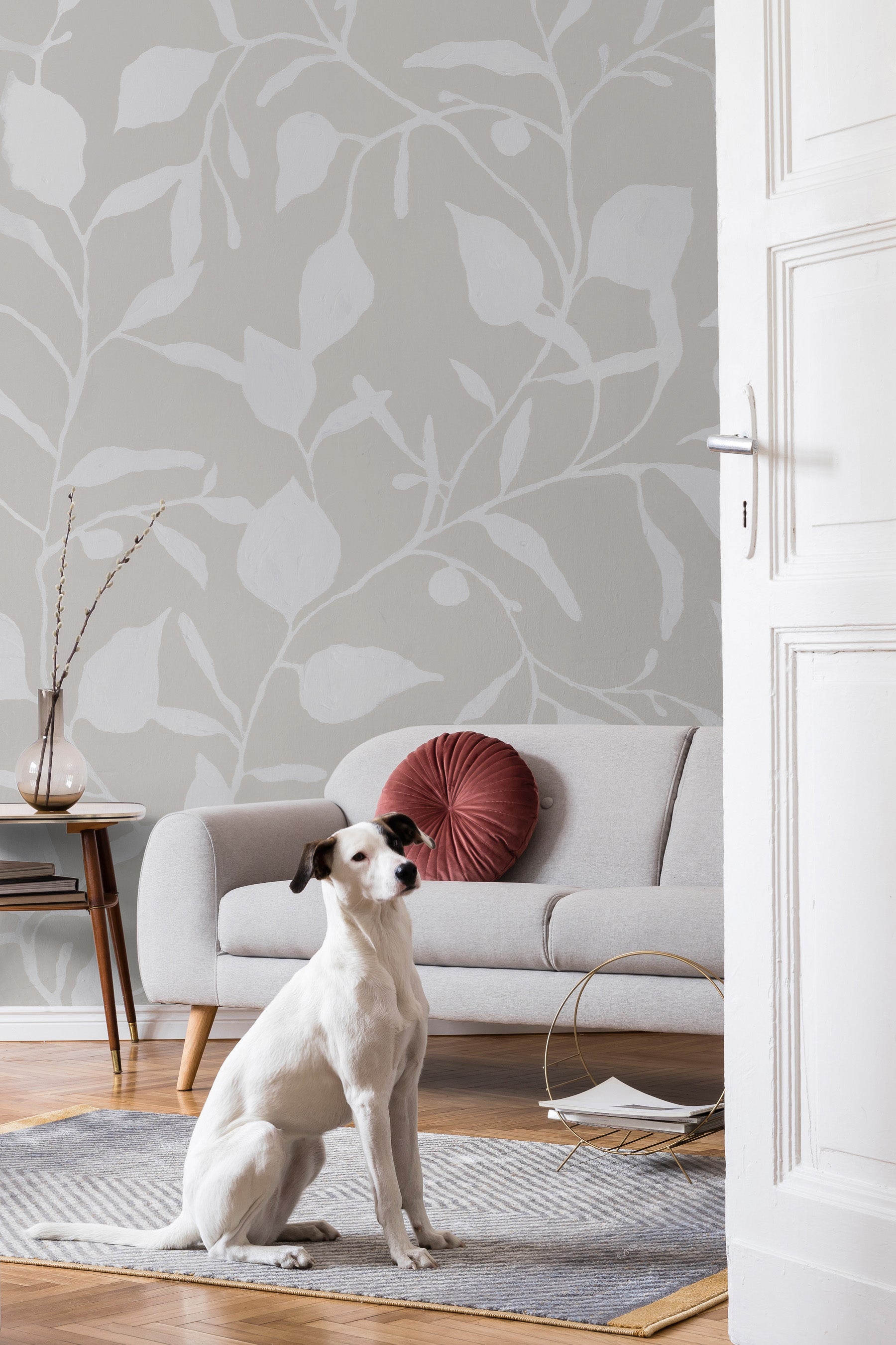 Cleo Mural Whisper Close Lifestyle Image