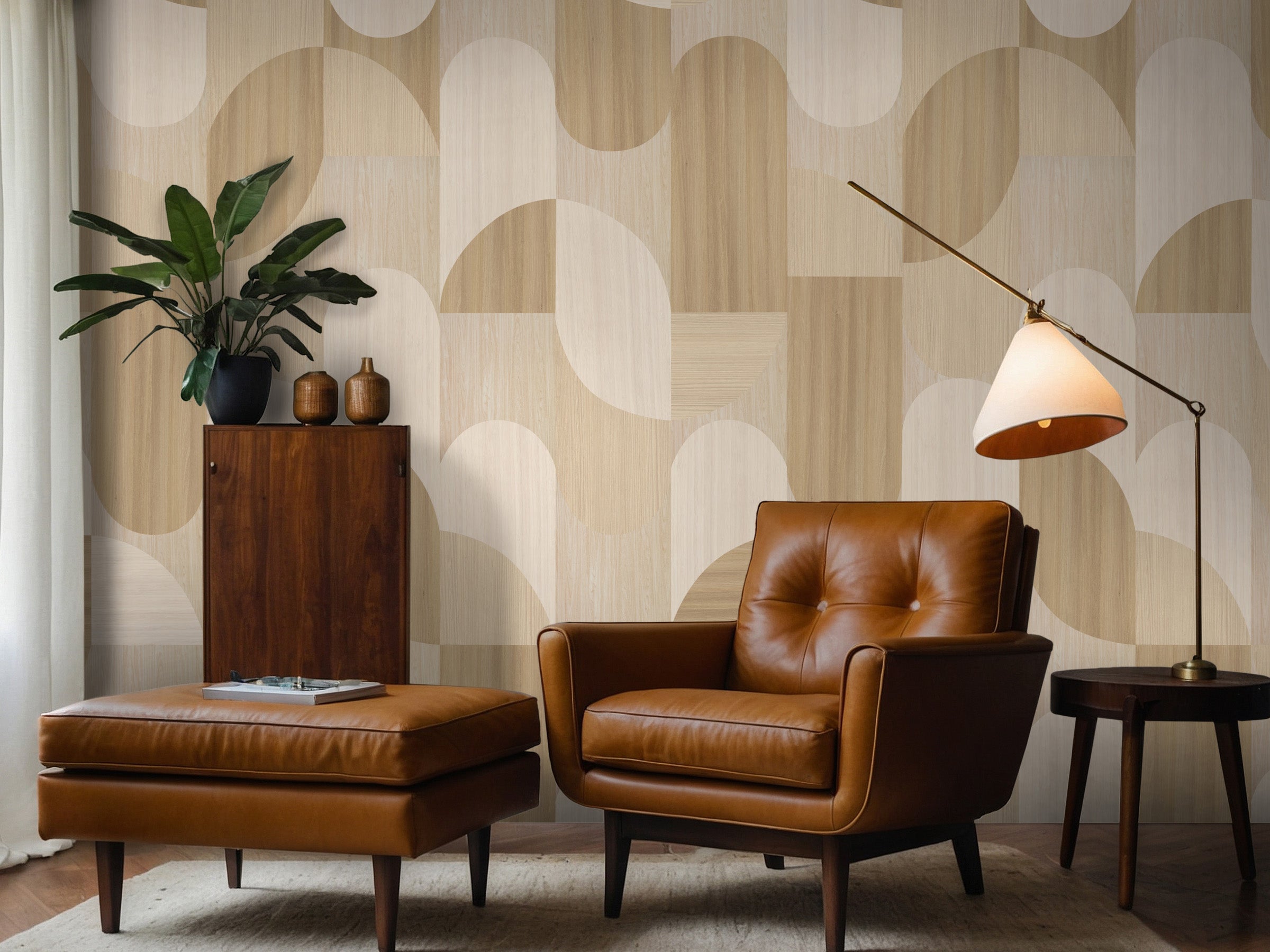 Arches Mural - Oak
