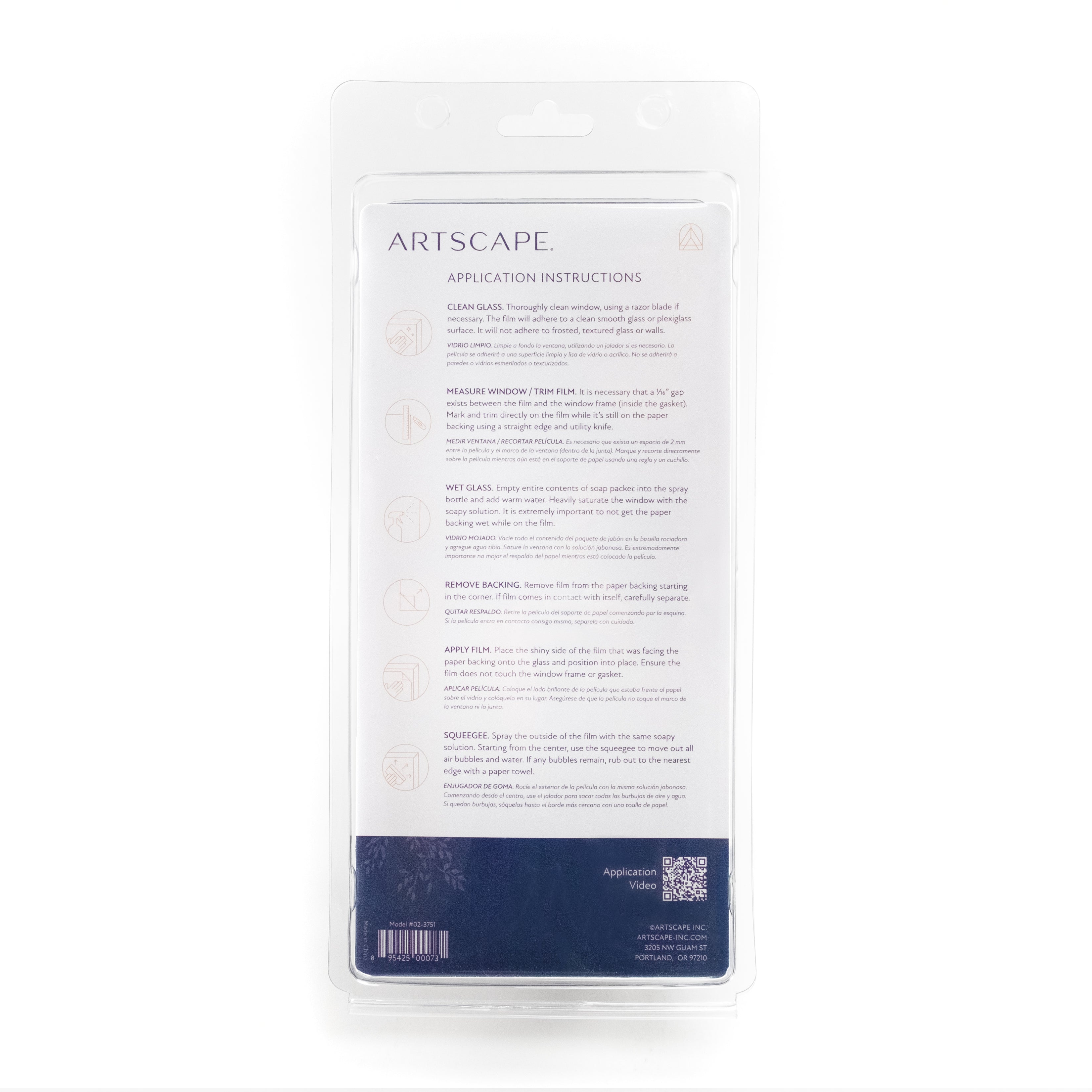 Artscape Application Kit  - Decorative Privacy Window Films