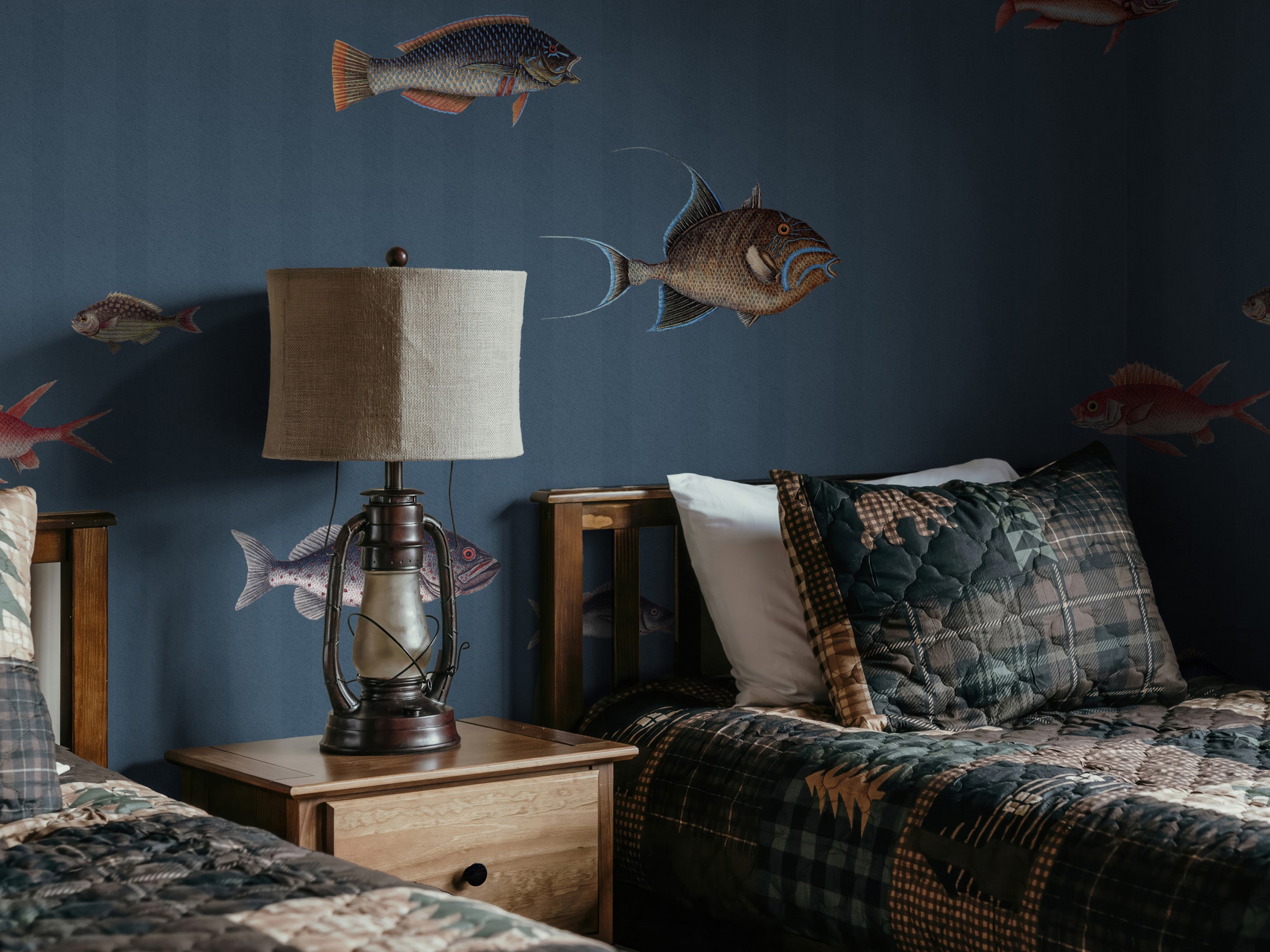 Catch of the Day Marina - Stripes