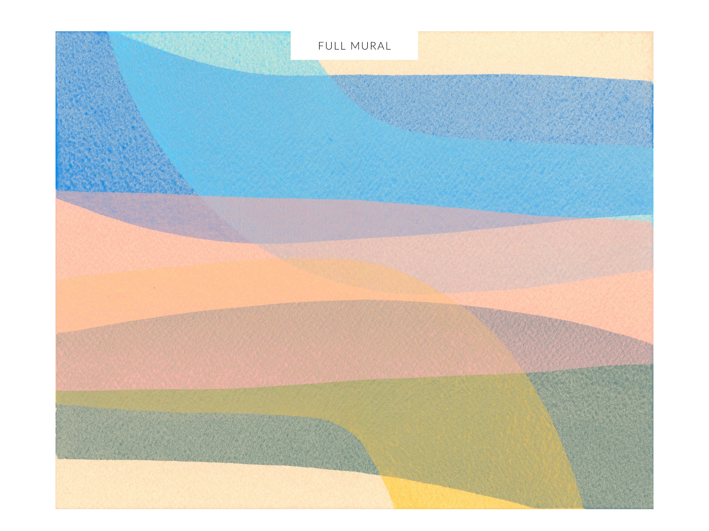 Color Fields - Warm Billow