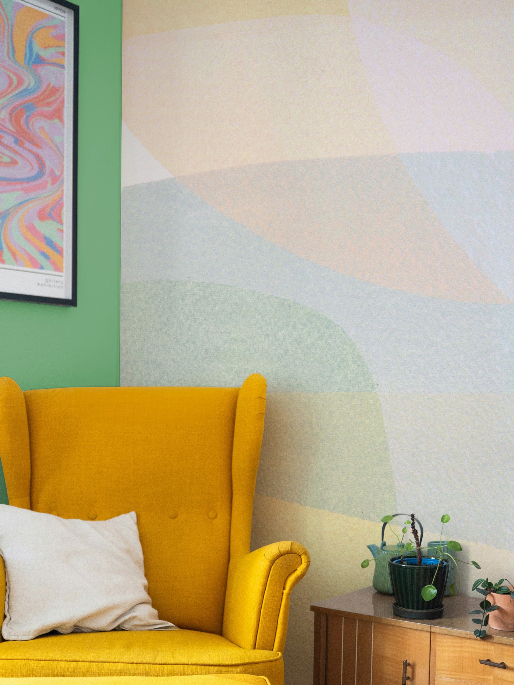 Color Fields - Cool Billow