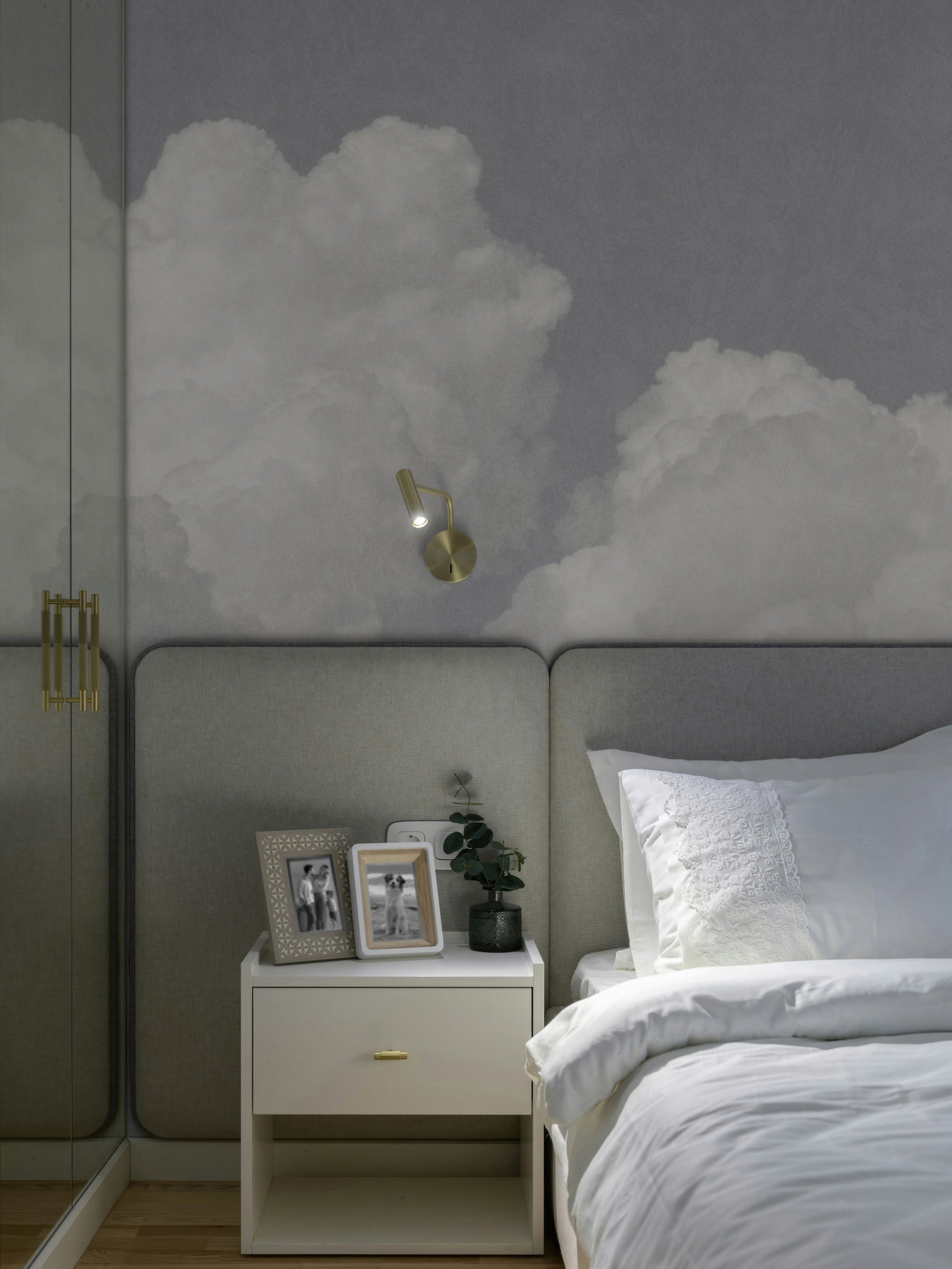 Daybreak Clouds - Silver Sky