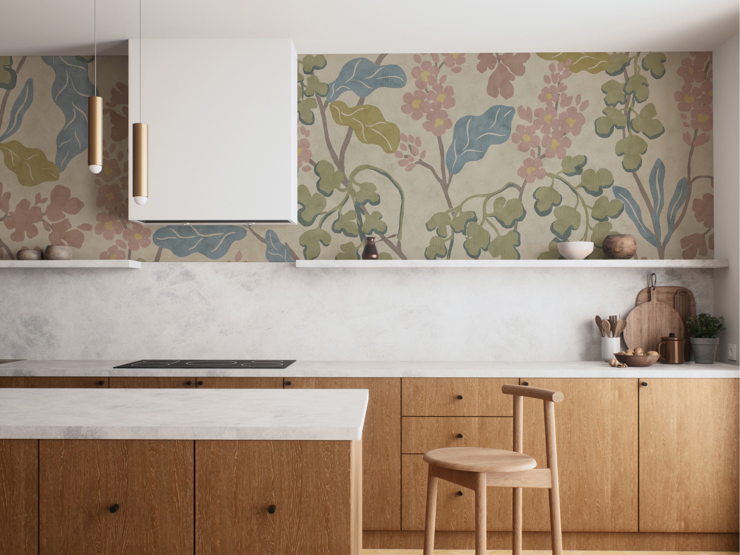 Fiori Mural - Oat Bloom