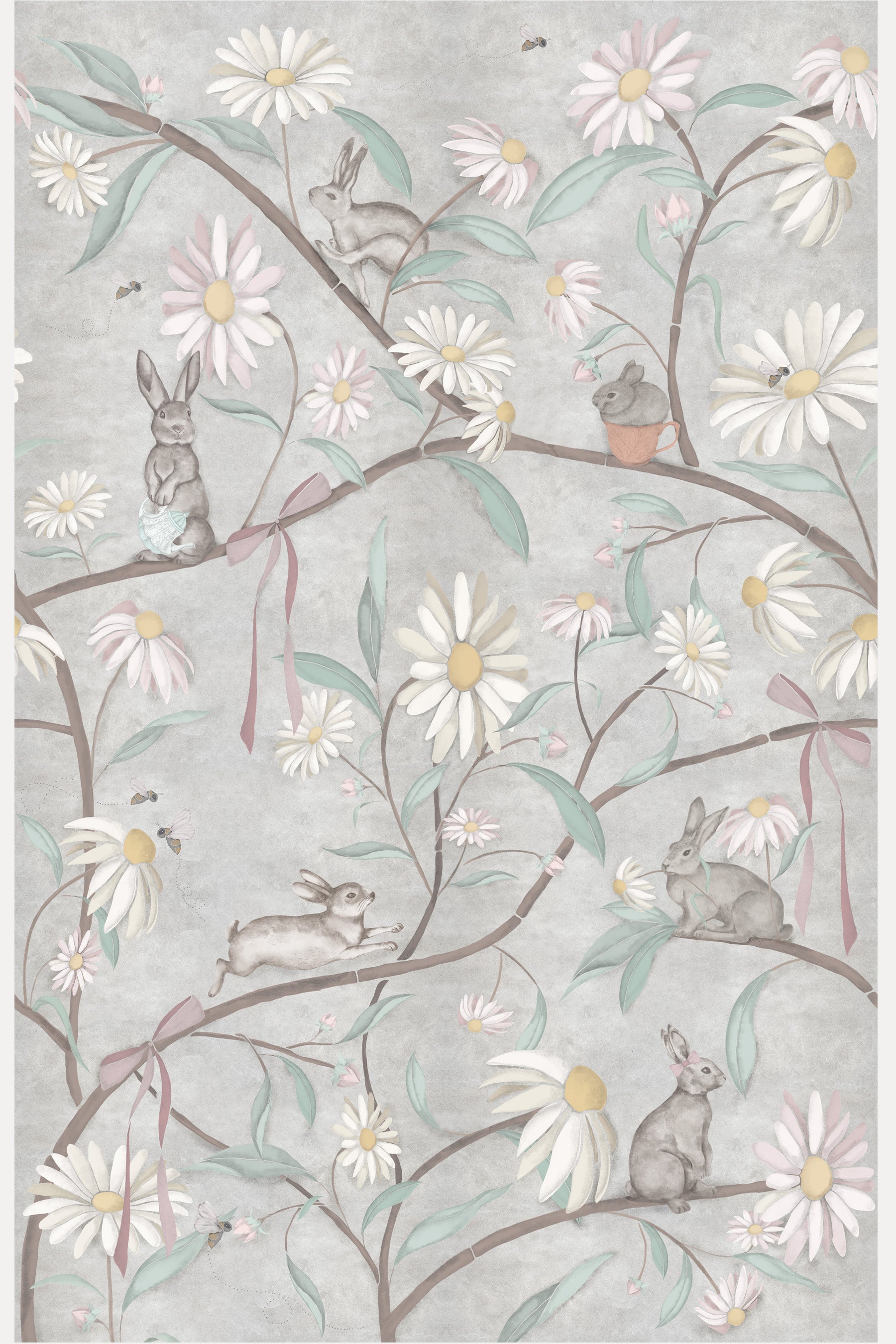 Cottontail Mural Full Design Panel Image