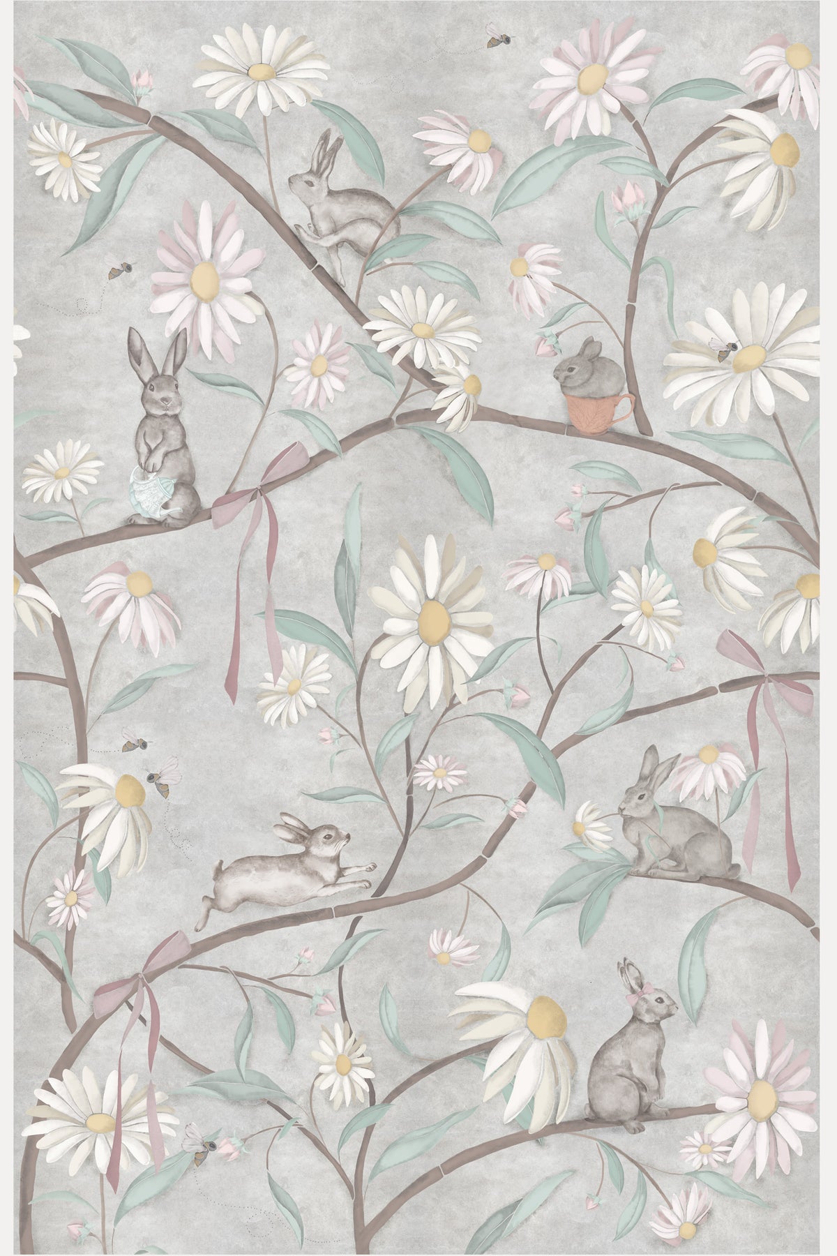 Cottontail Mural Full Design Panel Image