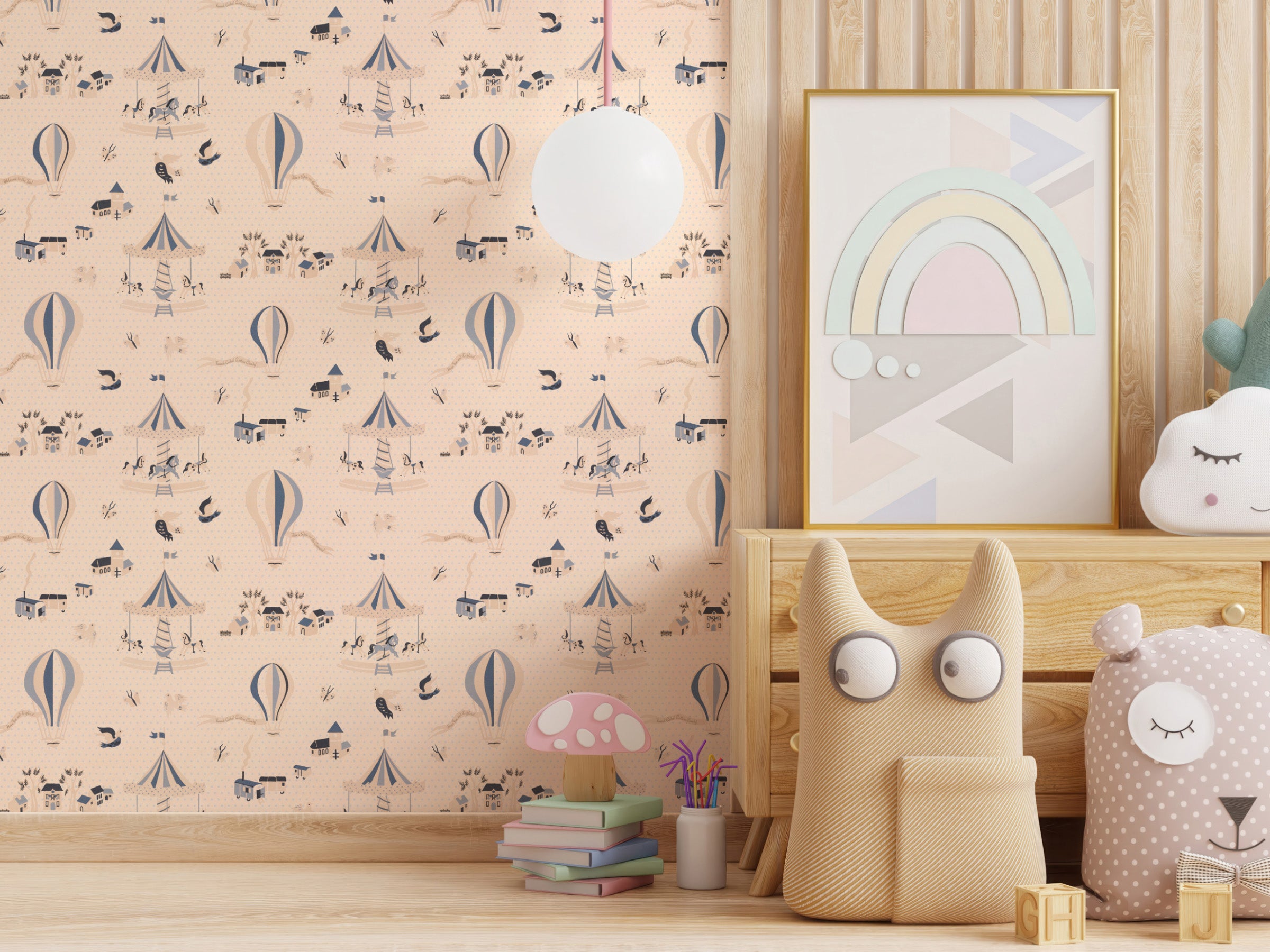 Funfair Soft Cream - Polka Dots