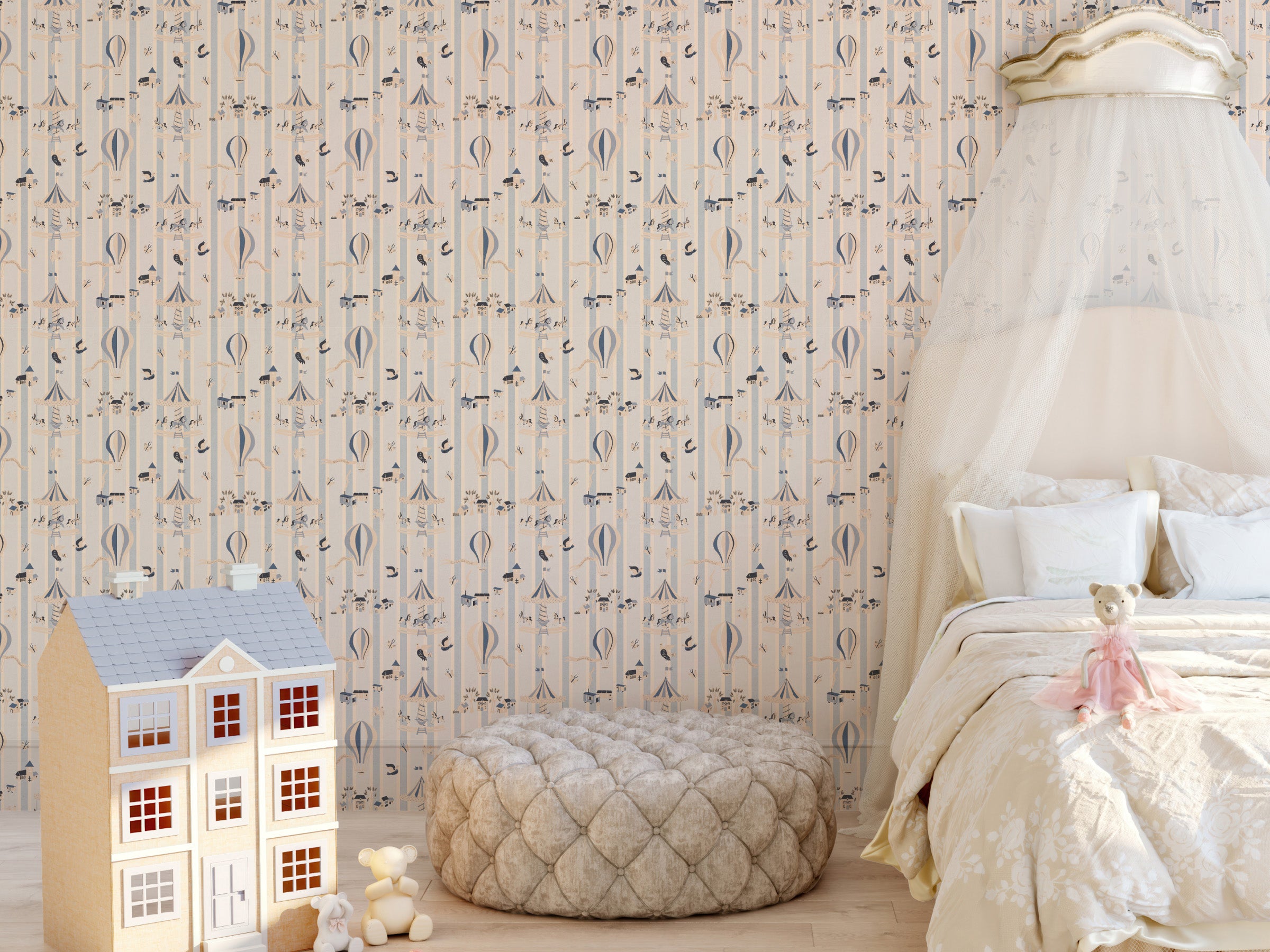 Funfair Soft Cream - Stripes