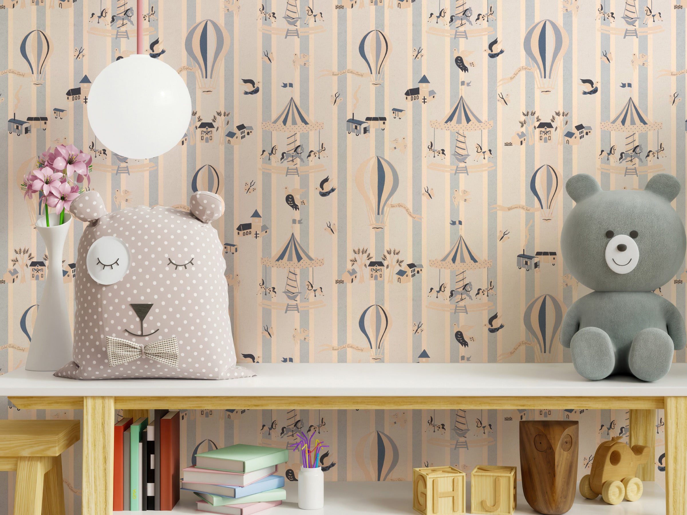 Funfair Soft Cream - Stripes