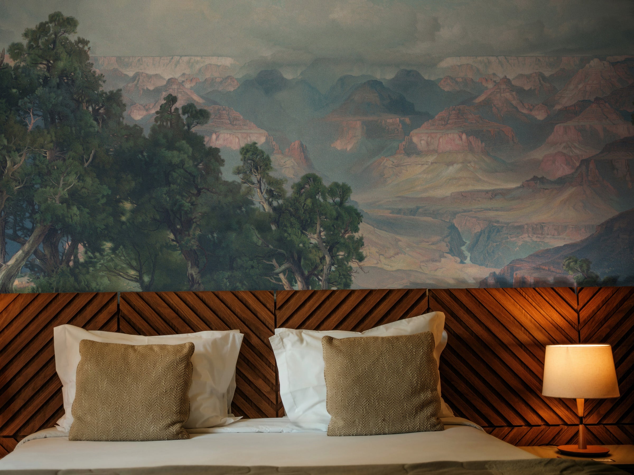 Grand Canyon Mural - Dusk