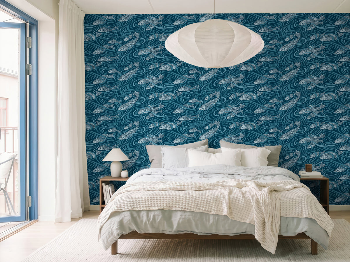 Nouveau Fish - Blue Koi