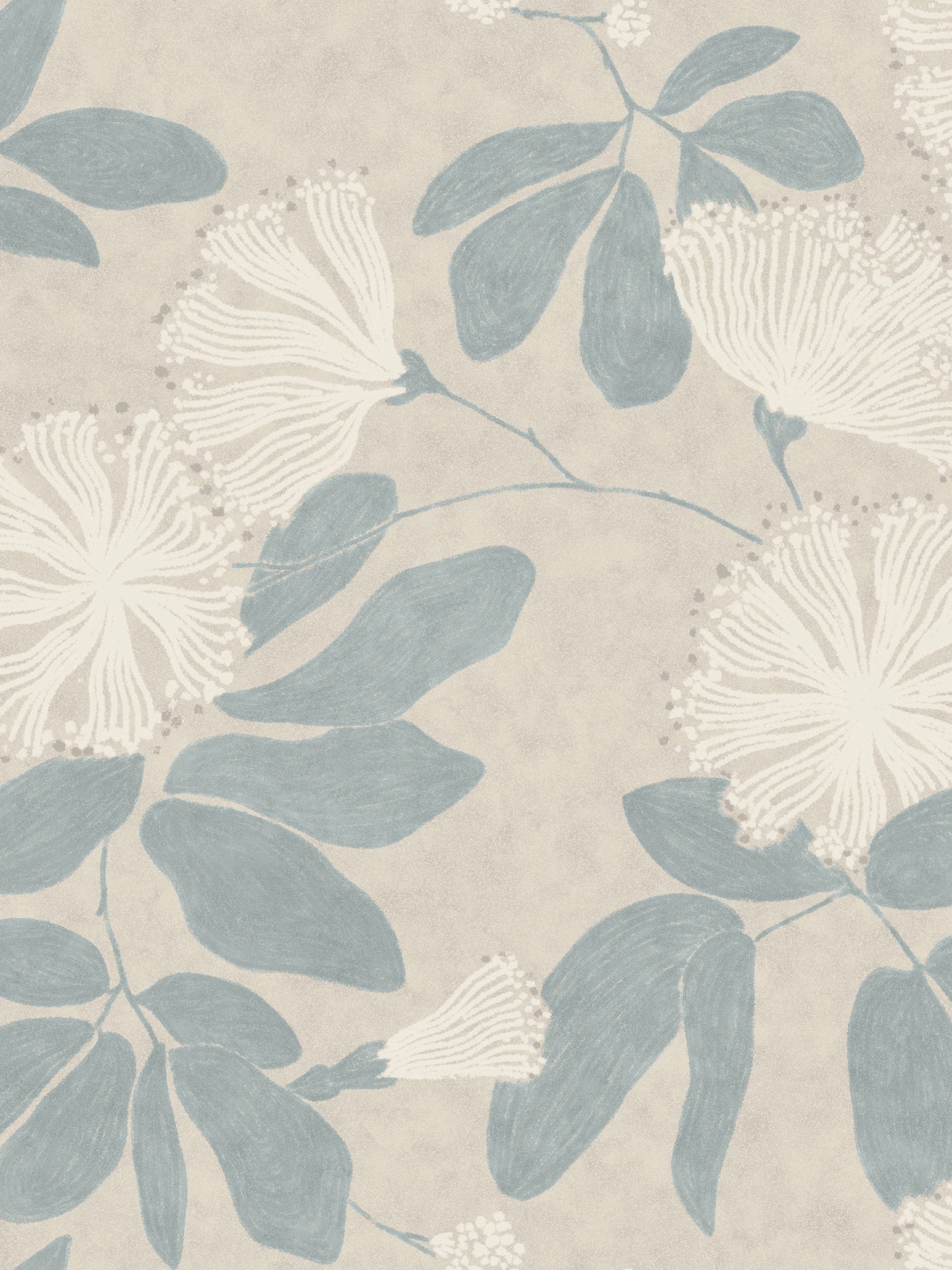 Passion Flower Mural - Whisper Sea