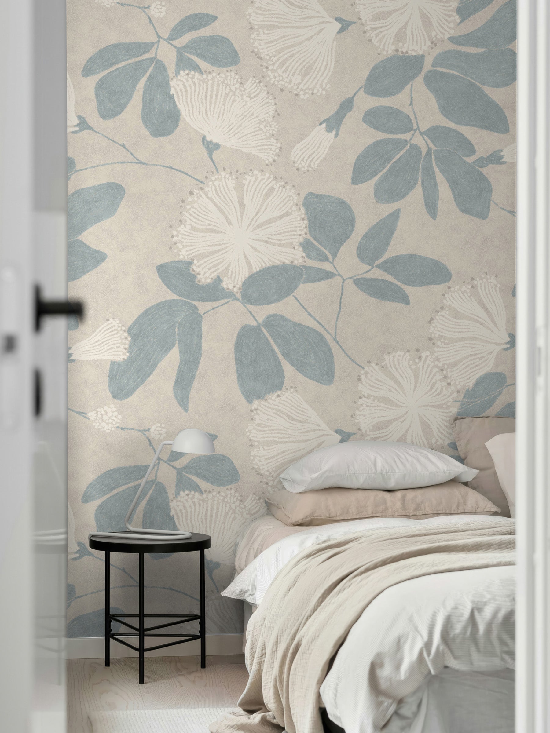 Passion Flower Mural - Whisper Sea
