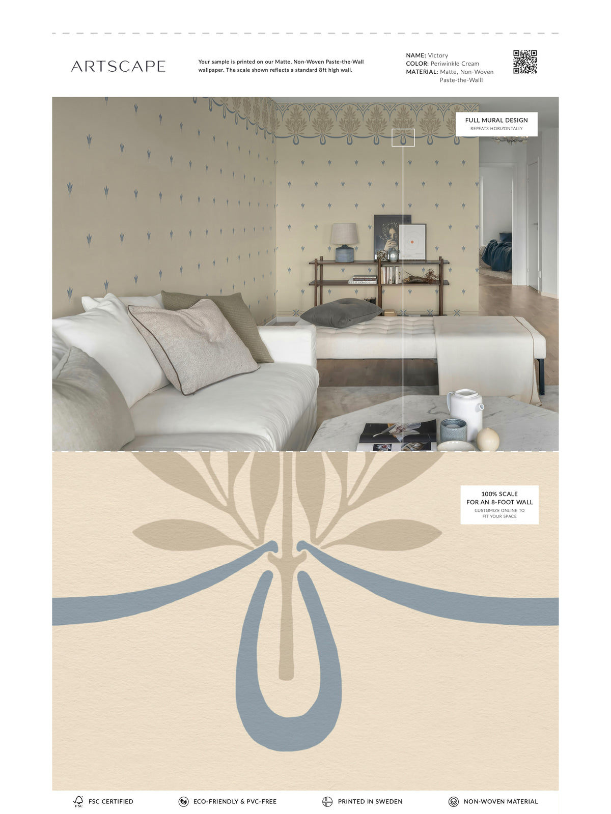 Victory - Periwinkle Cream