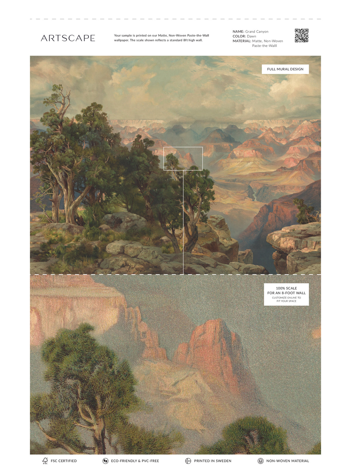 Grand Canyon Mural - Dawn