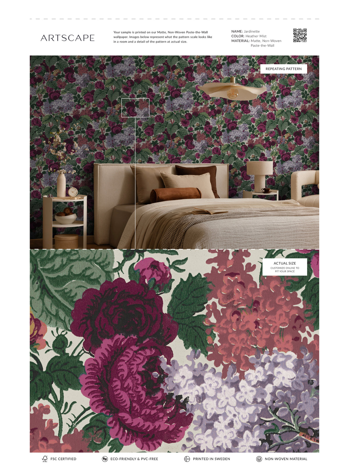 Jardinette - Heather Mist