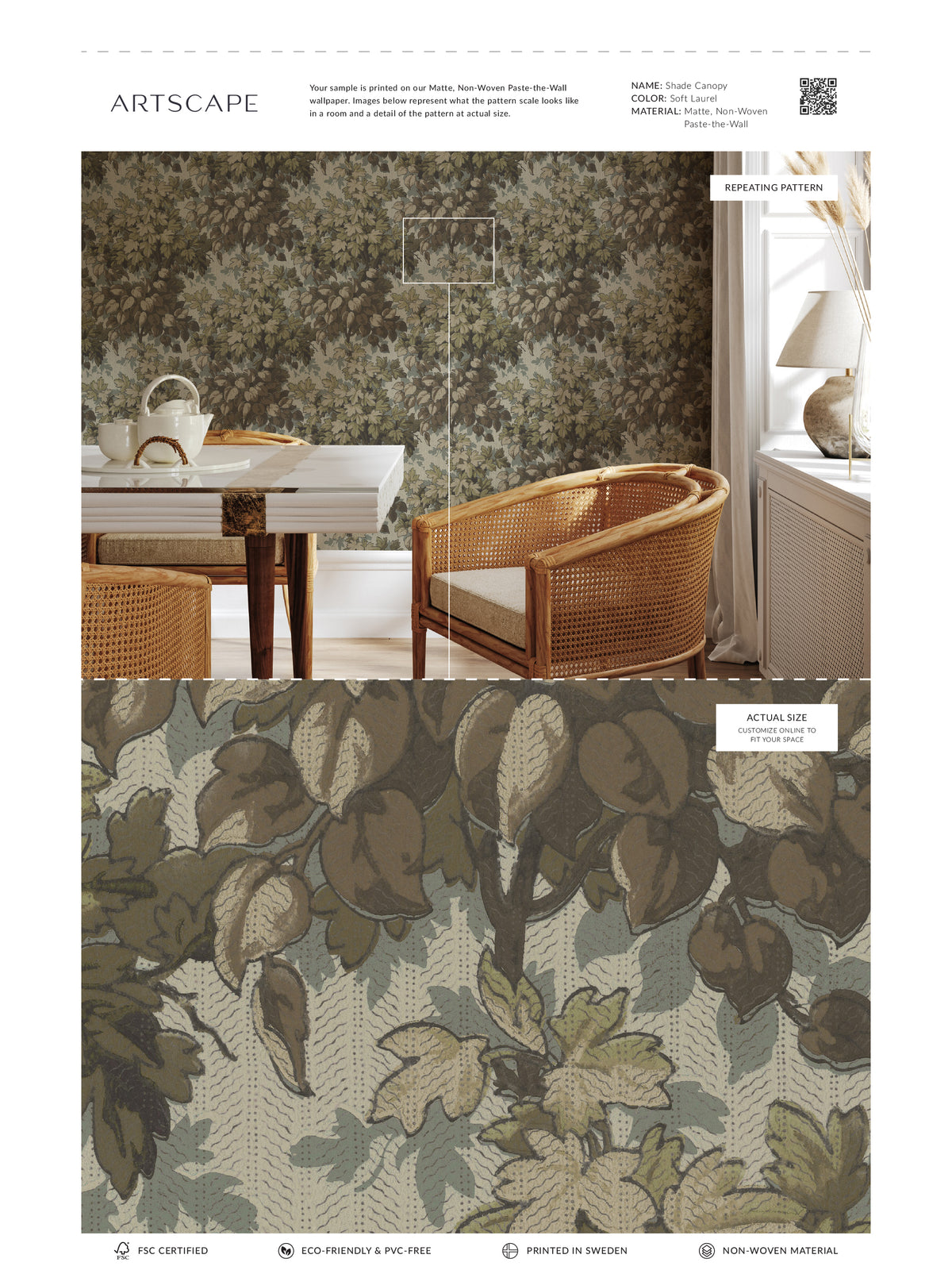 Shade Canopy - Soft Laurel