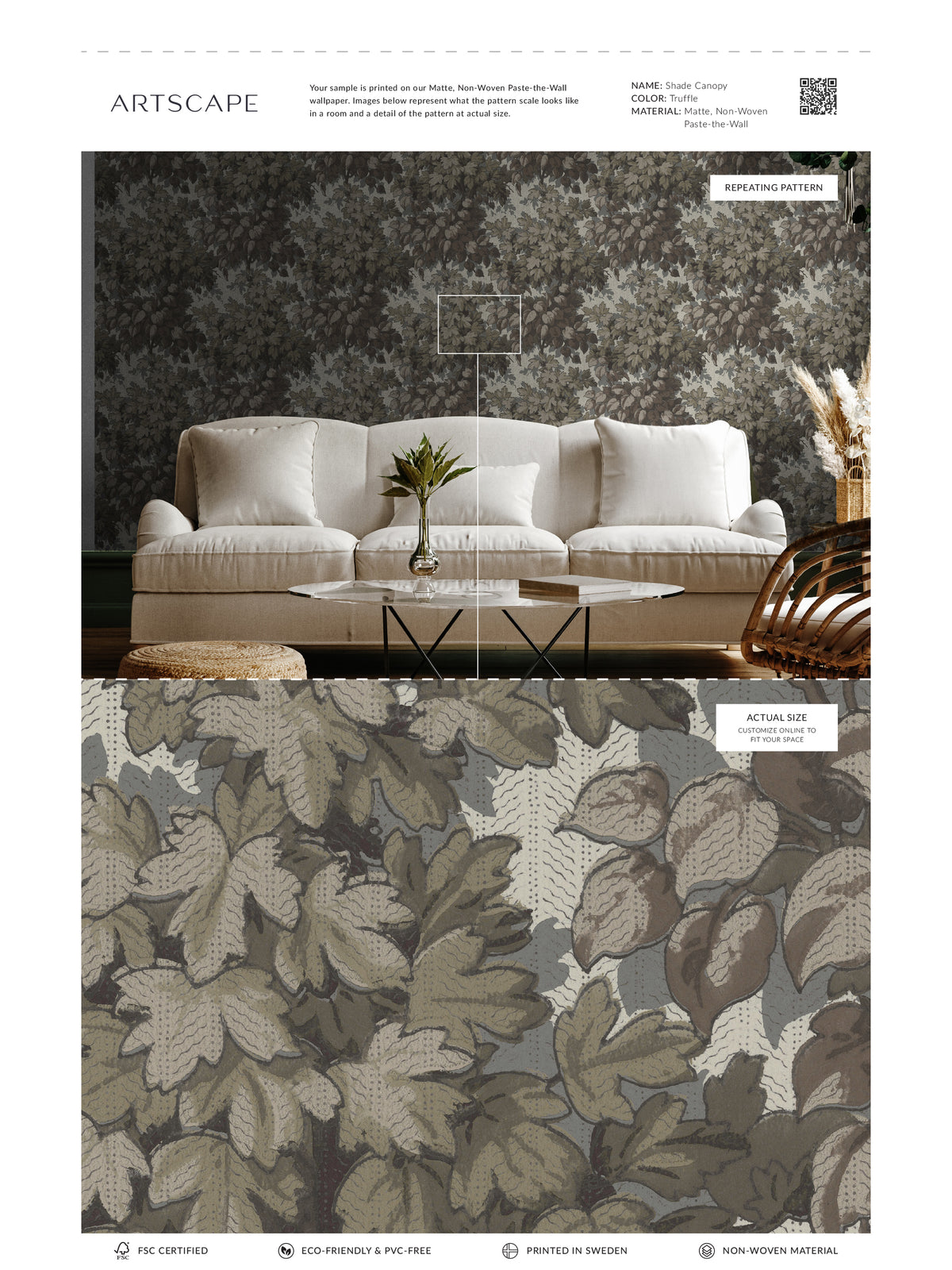 Shade Canopy - Truffle