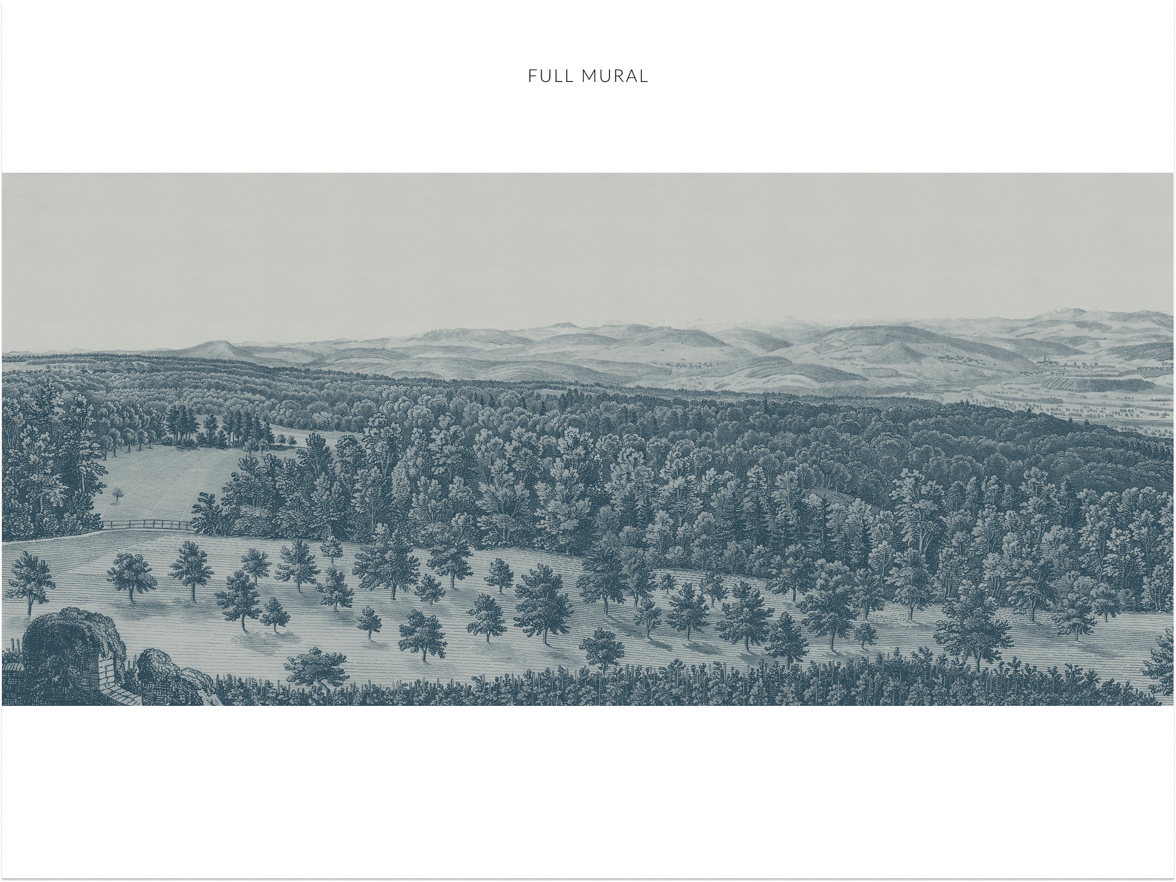 Swiss Landscape - Estival Navy