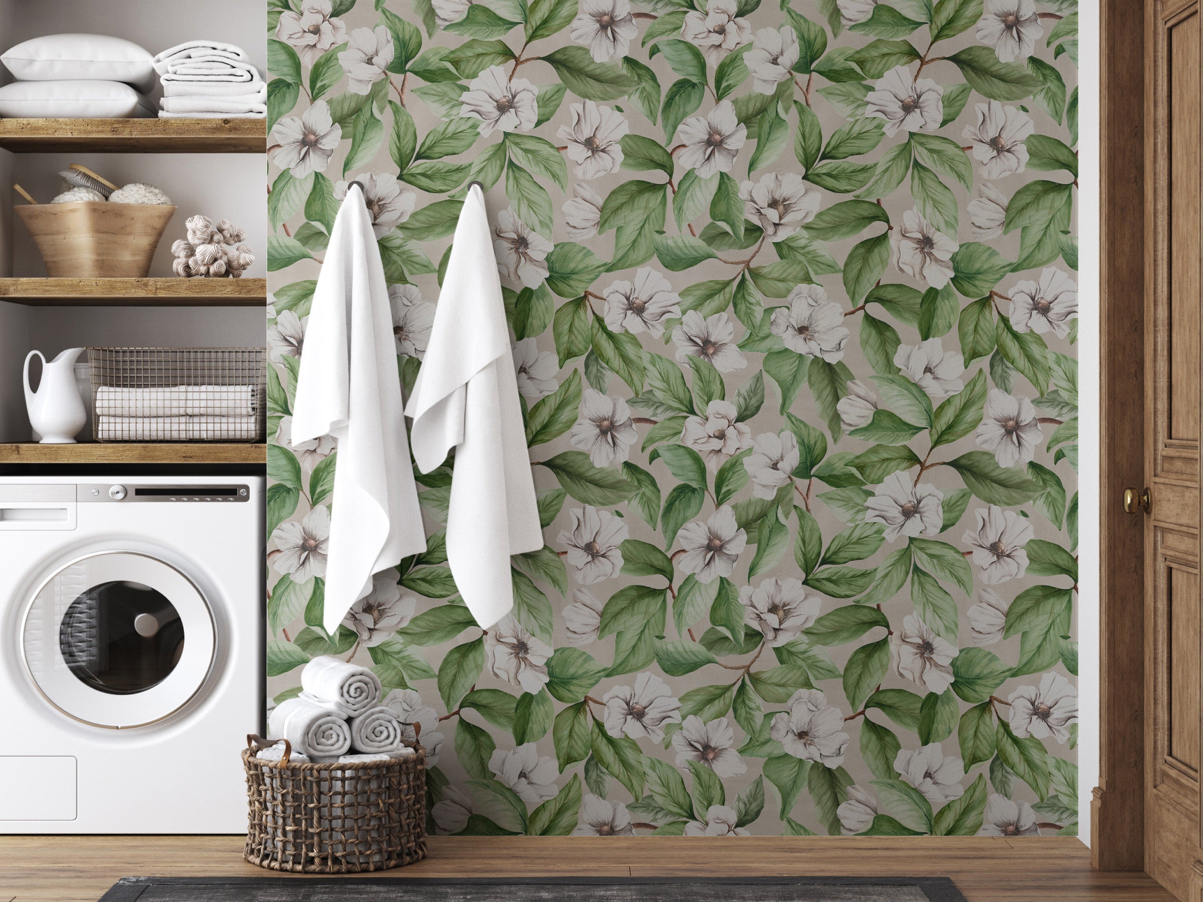 White Magnolia - Taupe