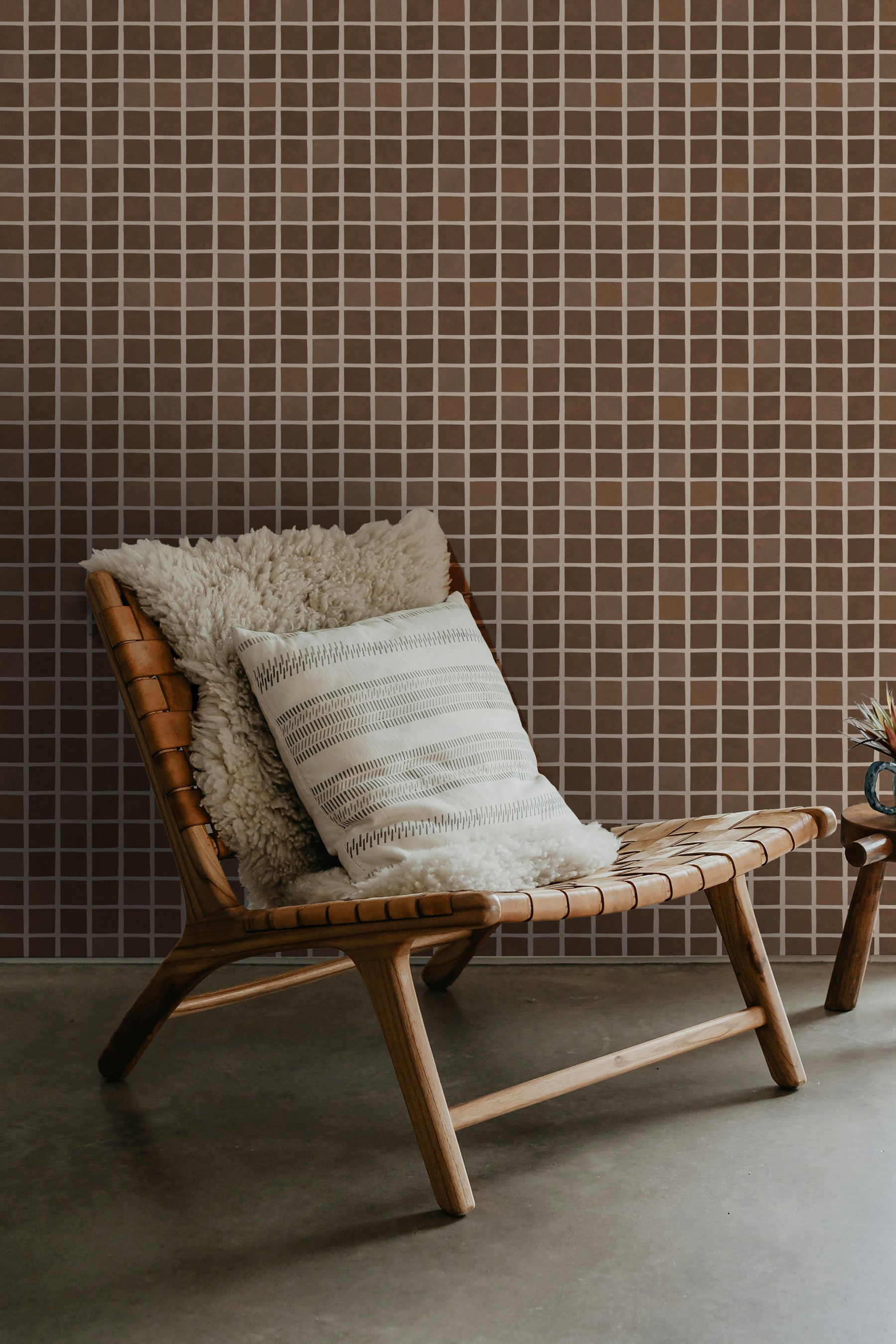Woodcraft Check - Jacobean